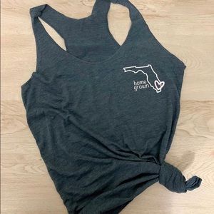 Homegrown Tank Top (personalized with your state)